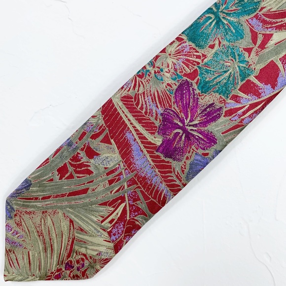 BOLGHERI RSM Made In Italy Silk Tie - Picture 3 of 5